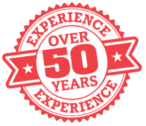 Over 50 years experience
